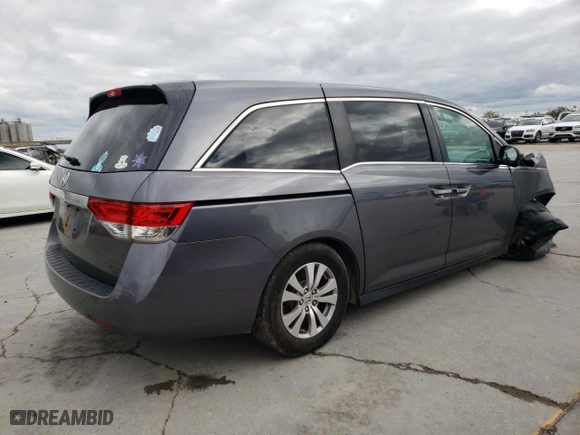 2014 Honda Odyssey EX with VIN 5FNRL5H40EB131943, listed as a Copart auction lot 51936575 with 122,762 mi miles and Salvage Title. Bid and sale history available at carsss.com. Image 3.
