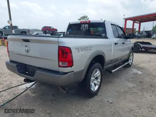 2010 Dodge Ram 1500 SLT with VIN 1D7RB1GT6AS112613, listed as a IAAI auction lot 41641379 with 339,601 mi miles. Bid and sale history available at carsss.com. Image 4.