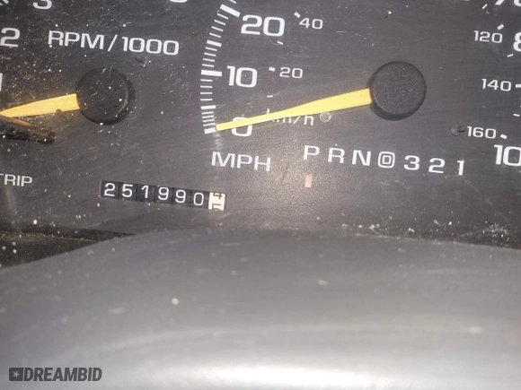 1996 Chevrolet Tahoe with VIN 1GNEK13R5TJ341299, listed as a IAAI auction lot 41713489 with 251,990 mi miles. Bid and sale history available at carsss.com. Image 15.