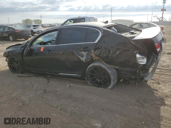2009 Lexus GS 350 with VIN JTHBE96S890043181, listed as a Copart auction lot 66175904 with 0 mi miles and Salvage Title. Bid and sale history available at carsss.com. Image 2.