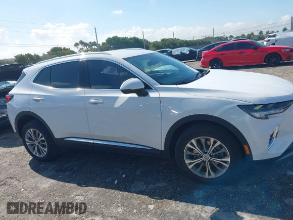 2022 Buick Envision Preferred with VIN LRBAZLR44ND137510, listed as a IAAI auction lot 41935230 with 34,707 mi miles. Bid and sale history available at carsss.com. Image 14.