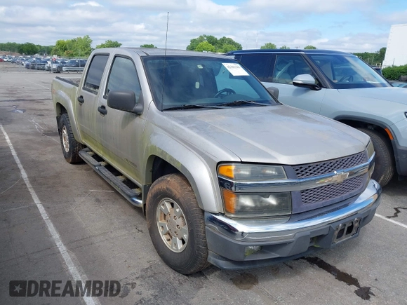 2005 Chevrolet Colorado 1SE LS Z71 z VIN 1GCDS136X58150661, wystawiony jako IAAI lot #42381181 z przebiegiem 246 262 mil mil oraz . Historia ofert i sprzedaży dostępna na DreamBid. Obrazek 1.