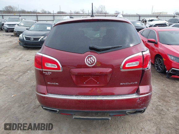 2017 Buick Enclave Leather with VIN 5GAKRBKD7HJ317839, listed as a IAAI auction lot 41758121 with 77,671 mi miles and . Bid and sale history available at DreamBid. Image 16.