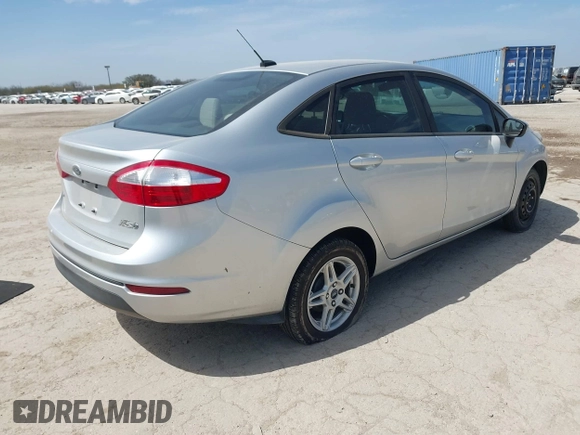 2019 Ford Fiesta SE with VIN 3FADP4BJ8KM127675, listed as a IAAI auction lot 41738931 with 38,573 mi miles. Bid and sale history available at carsss.com. Image 4.