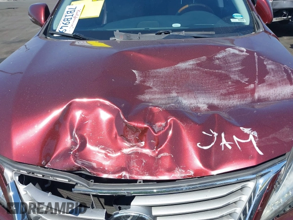 2013 Lexus RX 350 with VIN JTJZK1BA2D2417771, listed as a IAAI auction lot 42339010 with 110,136 mi miles and . Bid and sale history available at DreamBid. Image 10.