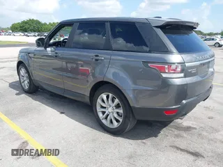 2015 Land Rover Range Rover Sport HSE with VIN SALWR2VF9FA623654, listed as a IAAI auction lot 42512185 with 124,443 mi miles and . Bid and sale history available at DreamBid. Image 3.