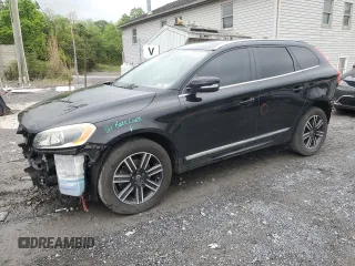 2017 Volvo XC60 Dynamic z VIN YV440MRR7H2115640, wystawiony jako Copart lot #55022635 z przebiegiem 124 531 mil mil oraz Szkoda całkowita • Salvage title. Historia ofert i sprzedaży dostępna na DreamBid. Obrazek 1.