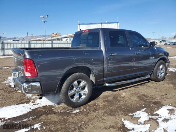 2017 Ram 1500 Big Horn with VIN 1C6RR7LG0HS849566, listed as a Copart auction lot 44740145 with 79,304 mi miles and Salvage Title. Bid and sale history available at carsss.com. Image 3.