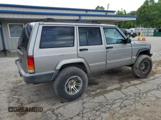 2001 Jeep Cherokee Sport with VIN 1J4FT48S91L605949, listed as a Copart auction lot 60024895 with Not provided miles and Salvage title. Bid and sale history available at DreamBid. Image 3.