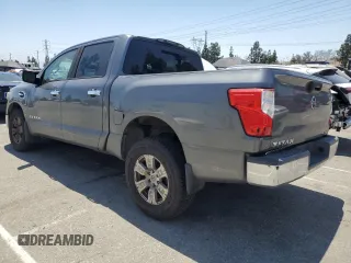 2017 Nissan Titan SV с VIN 1N6AA1EK0HN525945, выставлен на аукционе Copart как лот 57897415 с пробегом 51 053 миль миль и Списание • Salvage title. История ставок и продаж доступна на DreamBid. Изображение 2.