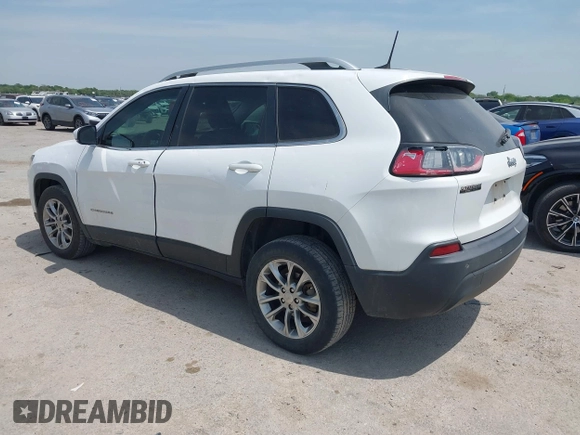 2019 Jeep Cherokee Latitude Plus with VIN 1C4PJLLBXKD220221, listed as a IAAI auction lot 42060125 with 89,452 mi miles and . Bid and sale history available at DreamBid. Image 3.