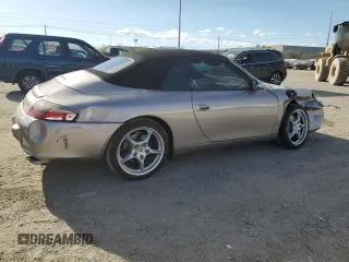 2003 Porsche 911 Carrera with VIN WP0CA29943S652331, listed as a Copart auction lot 50918655 with 57,479 mi miles and Salvage Title. Bid and sale history available at carsss.com. Image 3.
