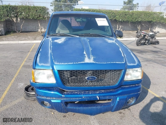 2002 Ford Ranger XL Fleet with VIN 1FTYR44UX2PA36799, listed as a IAAI auction lot 41450469 with 231,984 mi miles. Bid and sale history available at carsss.com. Image 12.