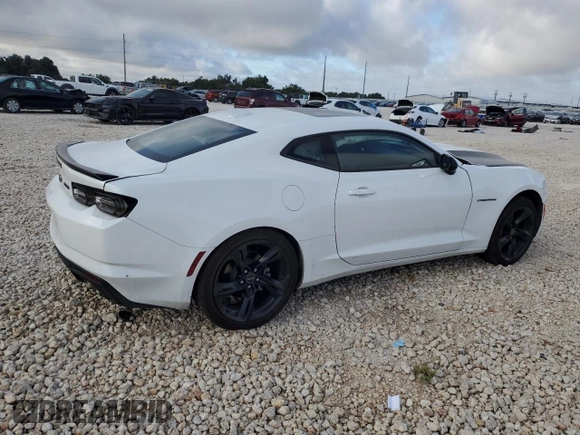 2022 Chevrolet Camaro 1LT with VIN 1G1FB1RS5N0127907, listed as a Copart auction lot 71858924 with 44,459 mi miles and Salvage Title. Bid and sale history available at carsss.com. Image 3.