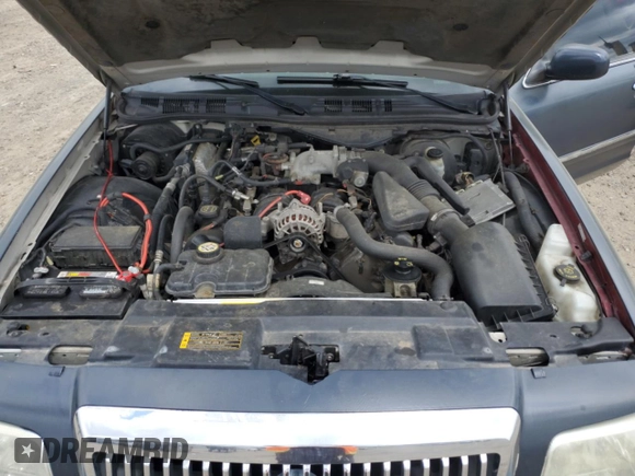 2008 Mercury Grand Marquis LS with VIN 2MEHM75V38X609387, listed as a Copart auction lot 53736825 with Not Provided miles and Salvage Title. Bid and sale history available at DreamBid. Image 12.