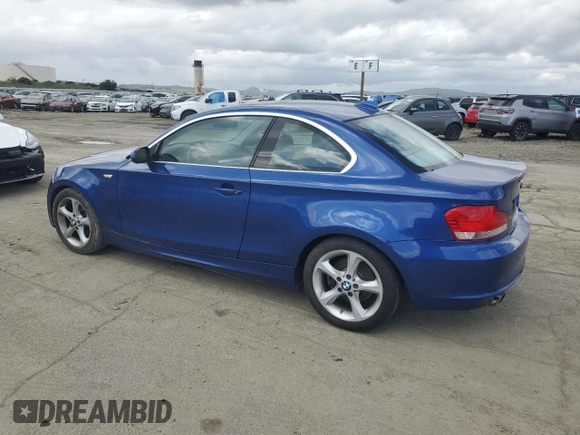 2009 BMW 1 Series 128i with VIN WBAUP93529VF49255, listed as a Copart auction lot 51100045 with 153,841 mi miles and Clean title. Bid and sale history available at DreamBid. Image 2.