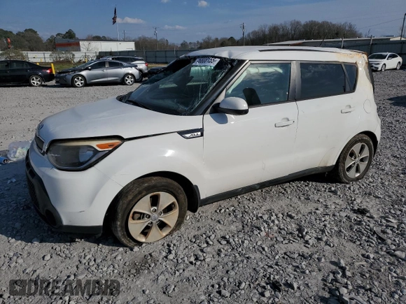 2015 Kia Soul with VIN KNDJN2A21F7187248, listed as a Copart auction lot 46808155 with 127,167 mi miles and Salvage Title. Bid and sale history available at carsss.com. Image 1.