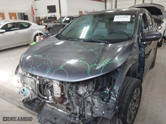 2019 Honda CR-V EX-L with VIN 2HKRW2H87KH638196, listed as a IAAI auction lot 41763821 with 89,994 mi miles. Bid and sale history available at carsss.com. Image 12.