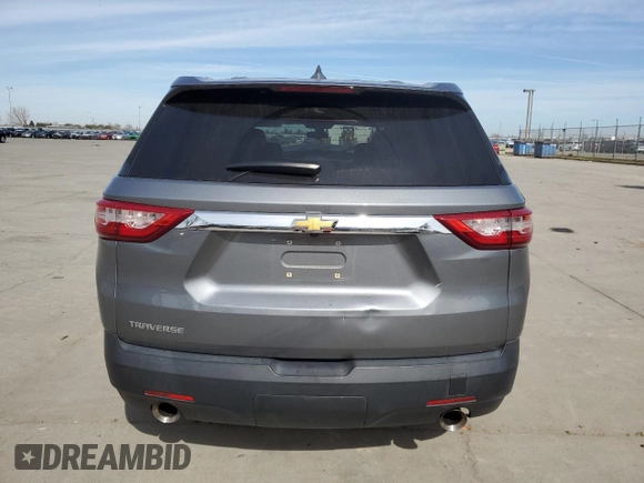 2018 Chevrolet Traverse LS with VIN 1GNERFKW3JJ167214, listed as a Copart auction lot 47131435 with 143,914 mi miles and Salvage Title. Bid and sale history available at carsss.com. Image 6.