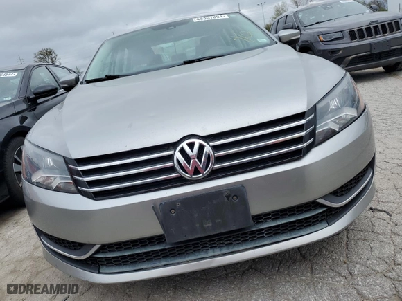 2013 Volkswagen Passat SE with VIN 1VWBP7A35DC044292, listed as a Copart auction lot 49357094 with 123,659 mi miles and Salvage Title. Bid and sale history available at carsss.com. Image 5.