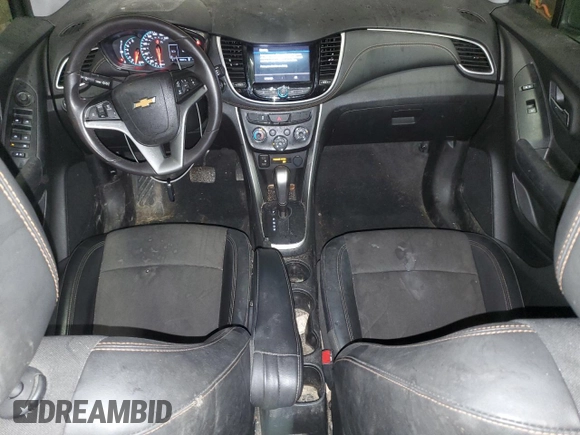 2020 Chevrolet Trax LT with VIN KL7CJLSB2LB348852, listed as a Copart auction lot 52501885 with 58,822 mi miles and Salvage Title. Bid and sale history available at DreamBid. Image 8.