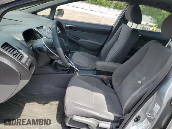 2006 Honda Civic LX with VIN 2HGFA16506H009951, listed as a Copart auction lot 58567355 with 140,813 mi miles and Clean title. Bid and sale history available at DreamBid. Image 7.