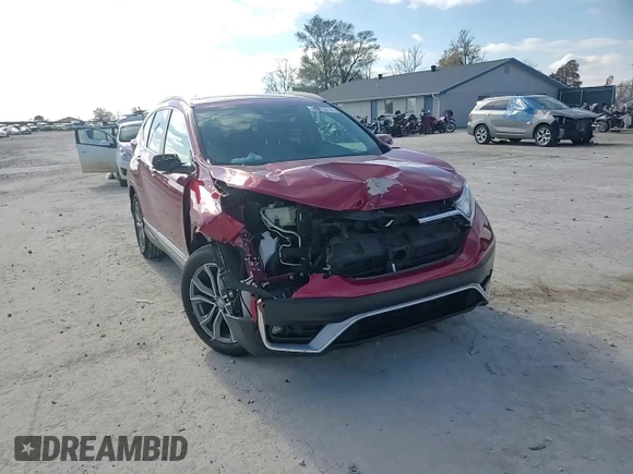 2020 Honda CR-V Touring with VIN 2HKRW1H97LH402586, listed as a Copart auction lot 83325814 with 61,232 mi miles and Salvage Title. Bid and sale history available at carsss.com. Image 11.