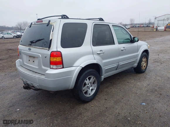2005 Ford Escape Limited with VIN 1FMYU04115KD53431, listed as a IAAI auction lot 41183221 with 1 mi miles. Bid and sale history available at carsss.com. Image 4.