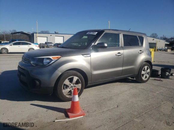 2019 Kia Soul with VIN KNDJN2A21K7004666, listed as a Copart auction lot 48547665 with 98,906 mi miles and Salvage Title. Bid and sale history available at carsss.com. Image 1.