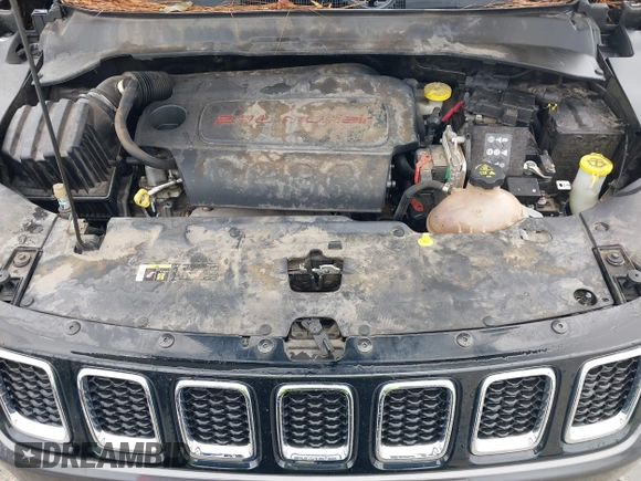 2018 Jeep Compass Sport with VIN 3C4NJCAB9JT211187, listed as a IAAI auction lot 41065430 with 1 mi miles. Bid and sale history available at carsss.com. Image 10.