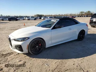 2023 BMW 4 Series M440i with VIN WBA53AT01PCL61211, listed as a Copart auction lot 83972064 with 12,489 mi miles and Salvage Title. Bid and sale history available at DreamBid. Image 1.