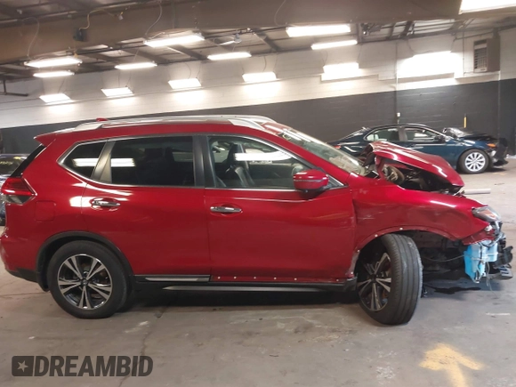2017 Nissan Rogue S with VIN JN8AT2MV5HW283991, listed as a IAAI auction lot 42139522 with 74,344 mi miles and . Bid and sale history available at DreamBid. Image 13.