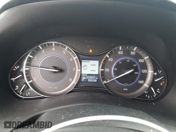 2013 Infiniti QX56 with VIN JN8AZ2NF4D9550326, listed as a Copart auction lot 70516844 with 203,847 mi miles and Salvage Title. Bid and sale history available at carsss.com. Image 9.