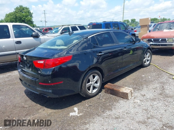 2014 Kia Optima LX with VIN 5XXGM4A72EG285974, listed as a IAAI auction lot 42667984 with 232,863 mi miles and . Bid and sale history available at DreamBid. Image 4.