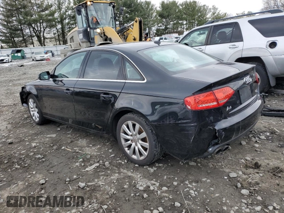 2010 Audi A4 2.0T Premium Plus with VIN WAUFFAFL4AN022245, listed as a Copart auction lot 85305504 with 0 mi miles and Salvage Title. Bid and sale history available at carsss.com. Image 2.