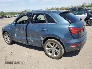 2018 Audi Q3 Premium Plus with VIN WA1JCCFS1JR011991, listed as a Copart auction lot 55063625 with 57,962 mi miles and Salvage title. Bid and sale history available at DreamBid. Image 2.