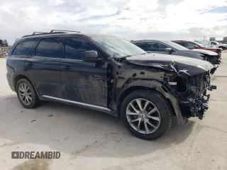 2019 Dodge Durango SXT Plus with VIN 1C4RDHAG6KC559513, listed as a Copart auction lot 43829745 with 61,230 mi miles and Salvage Title. Bid and sale history available at DreamBid. Image 4.