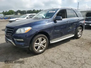 2014 Mercedes-Benz M 350 with VIN 4JGDA5HB7EA389301, listed as a Copart auction lot 63970685 with 103,248 mi miles and Salvage title. Bid and sale history available at DreamBid. Image 1.