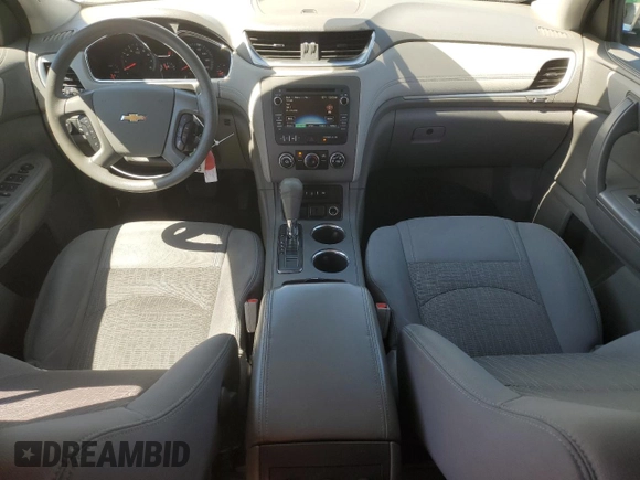 2015 Chevrolet Traverse LS z VIN 1GNKVFED0FJ337397, wystawiony jako Copart lot #55822825 z przebiegiem 161 838 mil mil oraz Czysty tytuł • Clean title. Historia ofert i sprzedaży dostępna na DreamBid. Obrazek 8.
