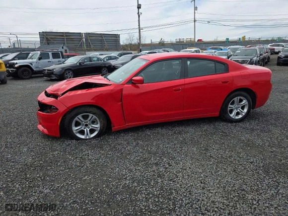 2022 Dodge Charger SXT with VIN 2C3CDXBG9NH258951, listed as a Copart auction lot 52070675 with 45,916 mi miles and Salvage Title. Bid and sale history available at carsss.com. Image 13.