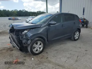 2012 Kia Sportage LX with VIN KNDPB3A23C7209027, listed as a Copart auction lot 52500555 with 81,443 mi miles and Salvage Title. Bid and sale history available at carsss.com. Image 1.