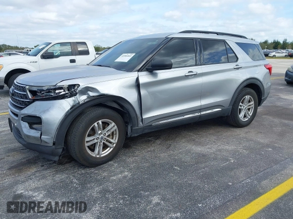 2020 Ford Explorer XLT z VIN 1FMSK7DH3LGA68098, wystawiony jako IAAI lot #41710249 z przebiegiem 78 924 mil mil oraz . Historia ofert i sprzedaży dostępna na DreamBid. Obrazek 2.