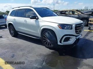 2024 Mercedes-Benz GLS 450 с VIN 4JGFF5KE9RB036748, выставлен на аукционе IAAI как лот 42258182 с пробегом 20 755 миль миль и . История ставок и продаж доступна на DreamBid. Изображение 1.