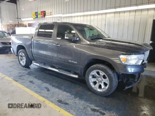 2019 Ram 1500 Big Horn/Lone Star with VIN 1C6RRFFG8KN796885, listed as a Copart auction lot 88307845 with 110,643 mi miles and Salvage Title. Bid and sale history available at carsss.com. Image 4.