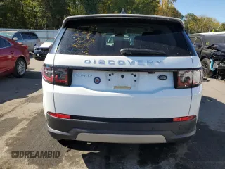 2022 Land Rover Discovery Sport S with VIN SALCJ2FX6NH910912, listed as a Copart auction lot 74996214 with 0 mi miles and Salvage Title. Bid and sale history available at carsss.com. Image 6.