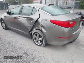 2014 Kia Optima LX with VIN 5XXGM4A73EG277964, listed as a IAAI auction lot 42079663 with 91,009 mi miles. Bid and sale history available at carsss.com. Image 3.