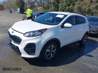 2021 Kia Sportage LX with VIN KNDPM3AC4M7933748, listed as a IAAI auction lot 41806860 with 81,286 mi miles. Bid and sale history available at carsss.com. Image 20.