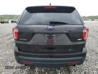 2017 Ford Police Interceptor Utility z VIN 1FM5K8AR0HGC25366, wystawiony jako Copart lot #53962255 z przebiegiem 130 821 mil mil oraz Szkoda całkowita • Salvage title. Historia ofert i sprzedaży dostępna na DreamBid. Obrazek 6.