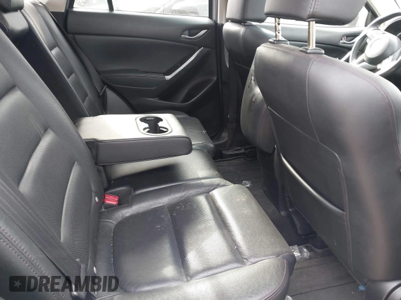 2016 Mazda CX-5 Grand Touring with VIN JM3KE4DY1G0616714, listed as a IAAI auction lot 41459781 with 90,763 mi miles. Bid and sale history available at carsss.com. Image 8.