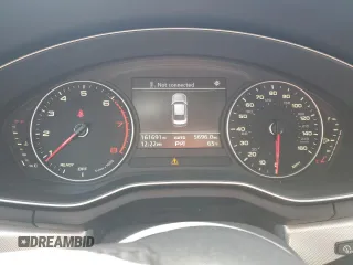 2017 Audi A4 Premium with VIN WAUGNAF40HN024410, listed as a Copart auction lot 48068875 with 161,691 mi miles and Salvage Title. Bid and sale history available at carsss.com. Image 9.